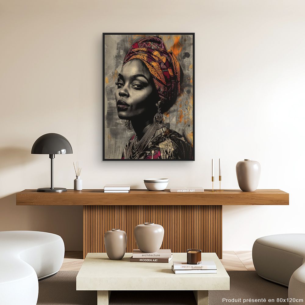 Doek "Elegant portret"