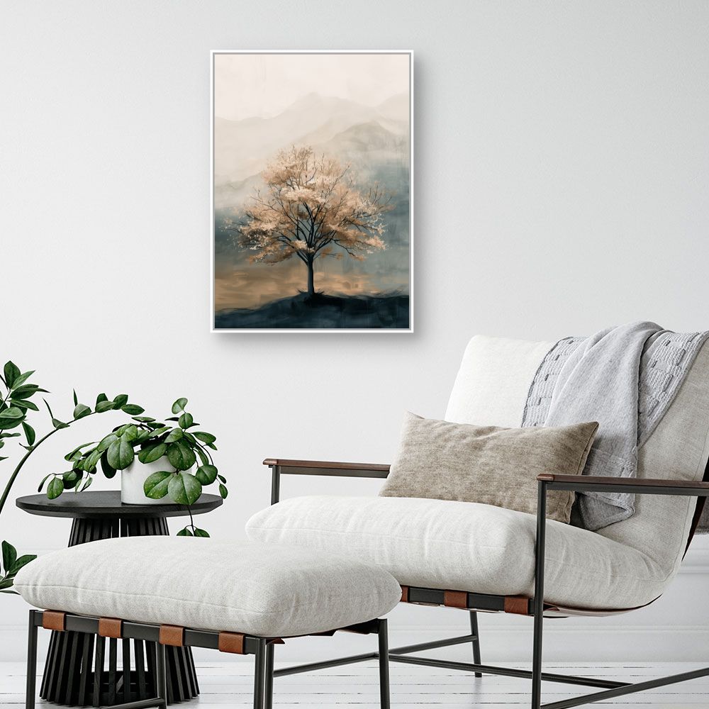 Schilderij "Majestueuze eenzame boom"