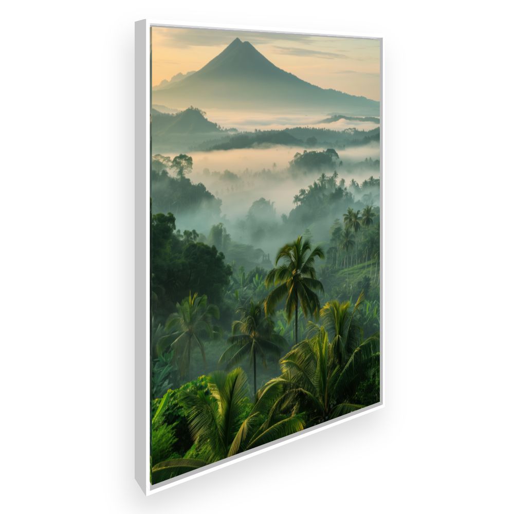 Toile Paysage tropical exotique – toile cadre blanc (slide 2)