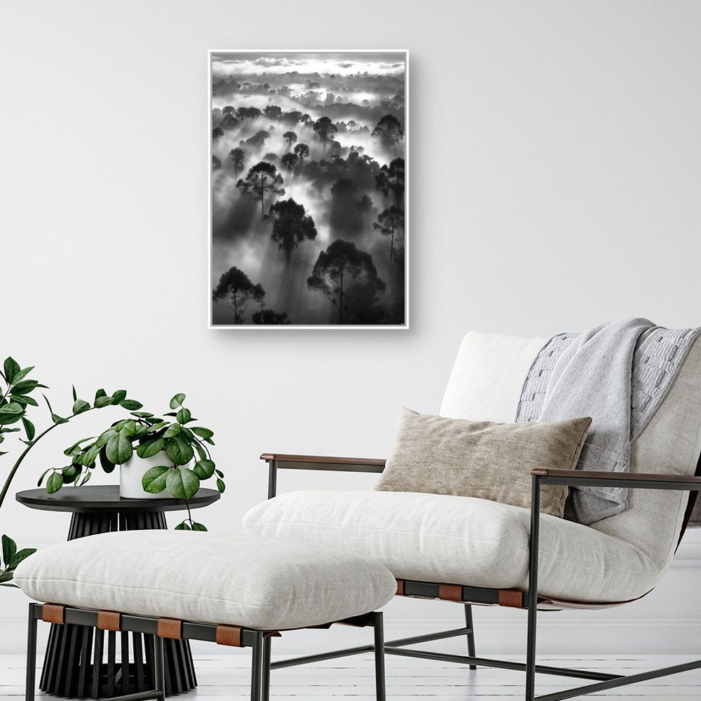 Schilderij "Mystiek woud"