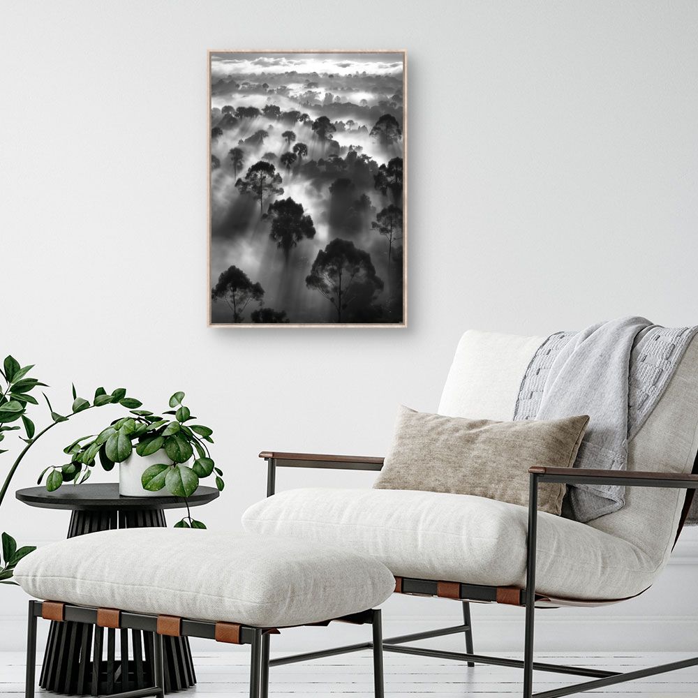 Schilderij "Mystiek woud"