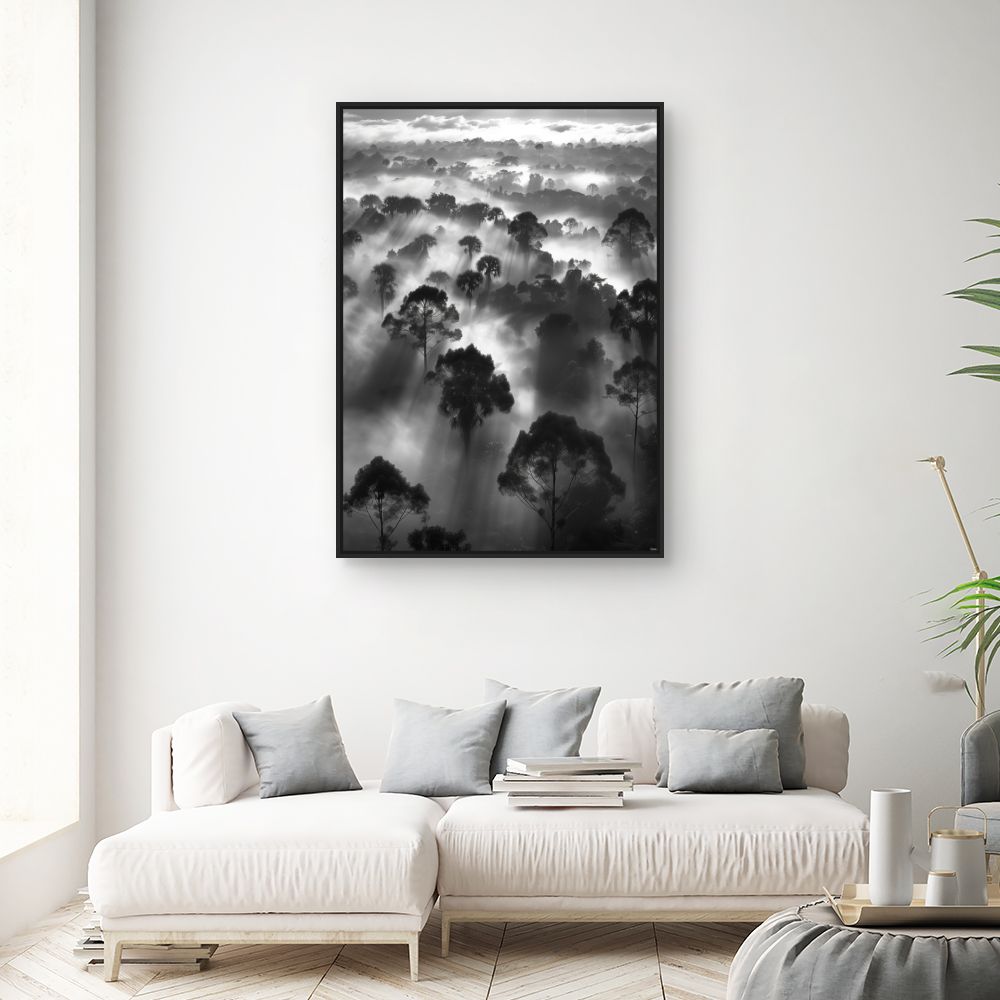 Schilderij "Mystiek woud"