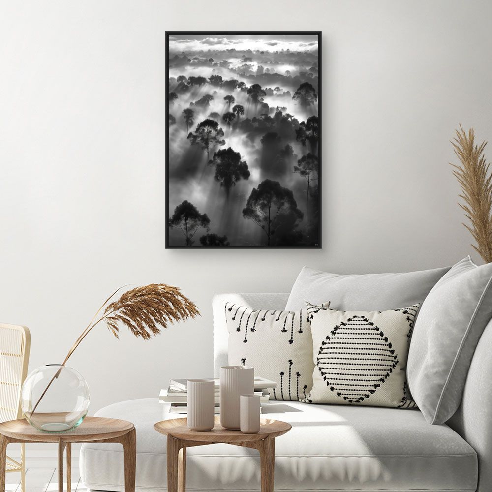 Schilderij "Mystiek woud"