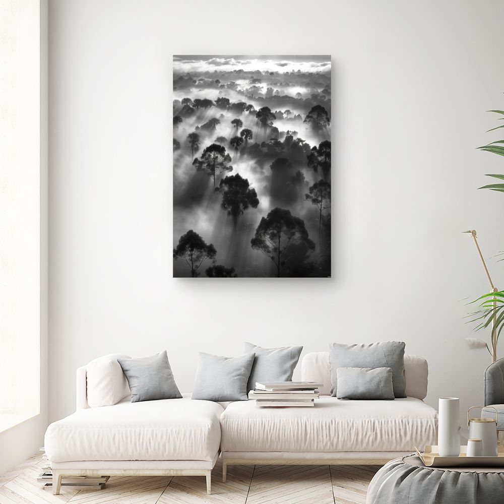Schilderij "Mystiek woud"