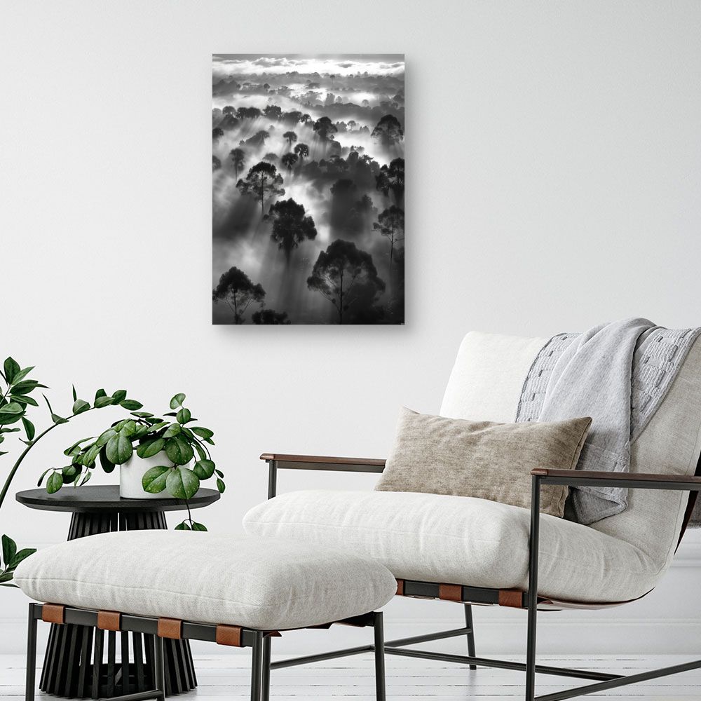 Schilderij "Mystiek woud"