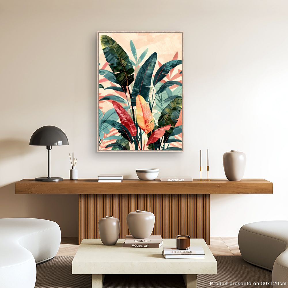 Toile "Tropical luxuriant"