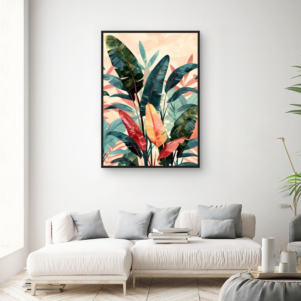Toile "Tropical luxuriant"