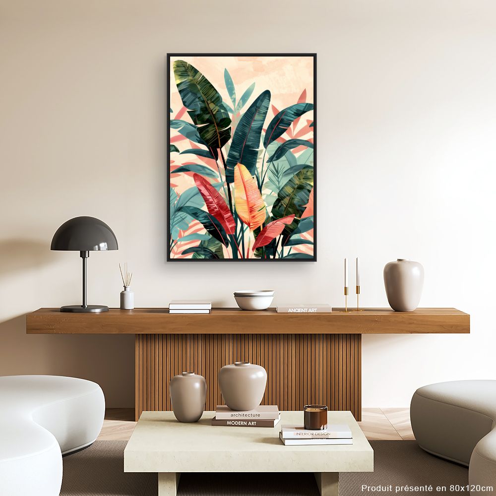 Toile "Tropical luxuriant"