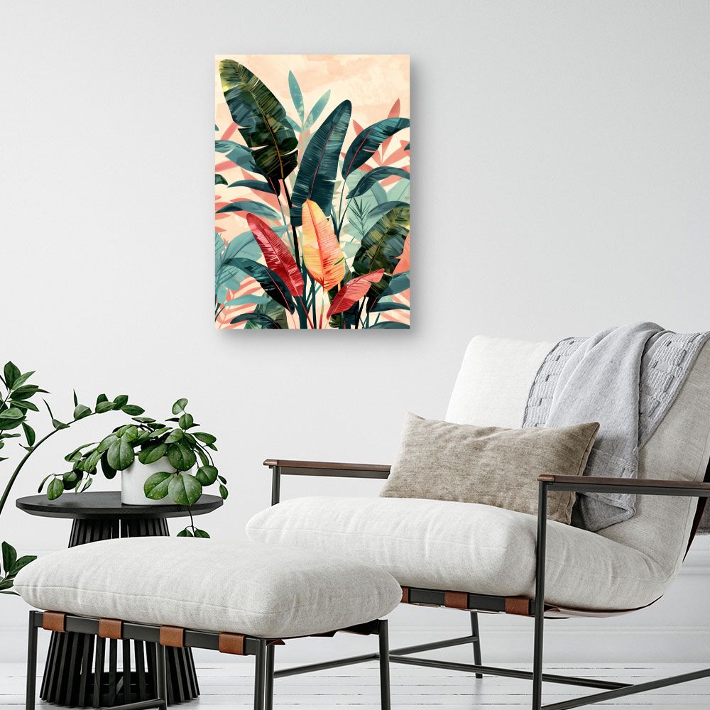 Toile "Tropical luxuriant"