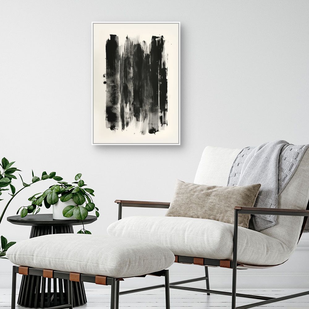 Toile "Traînées abstraites élégantes"