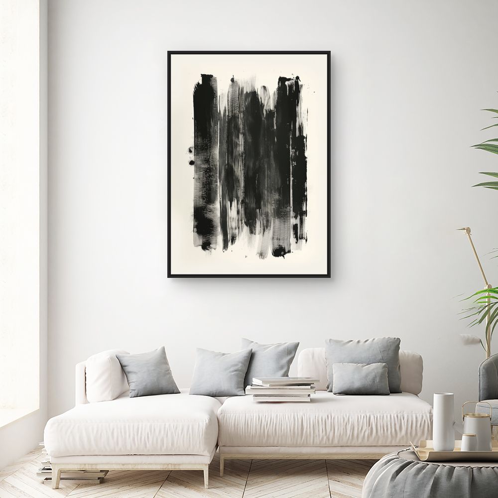 Toile "Traînées abstraites élégantes"