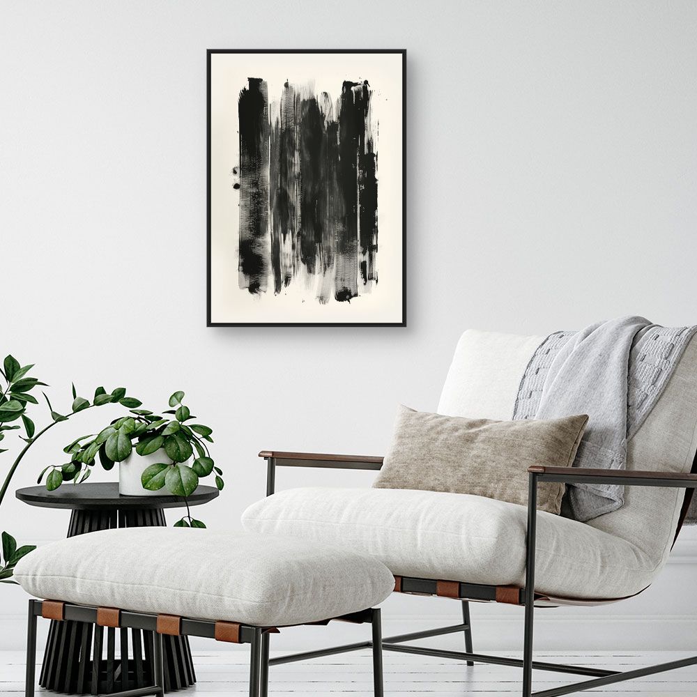 Toile "Traînées abstraites élégantes"