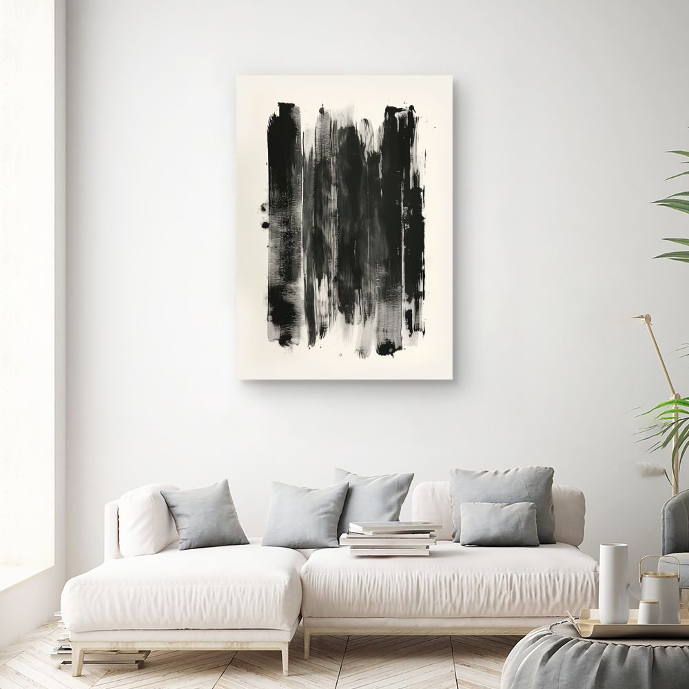Toile "Traînées abstraites élégantes"