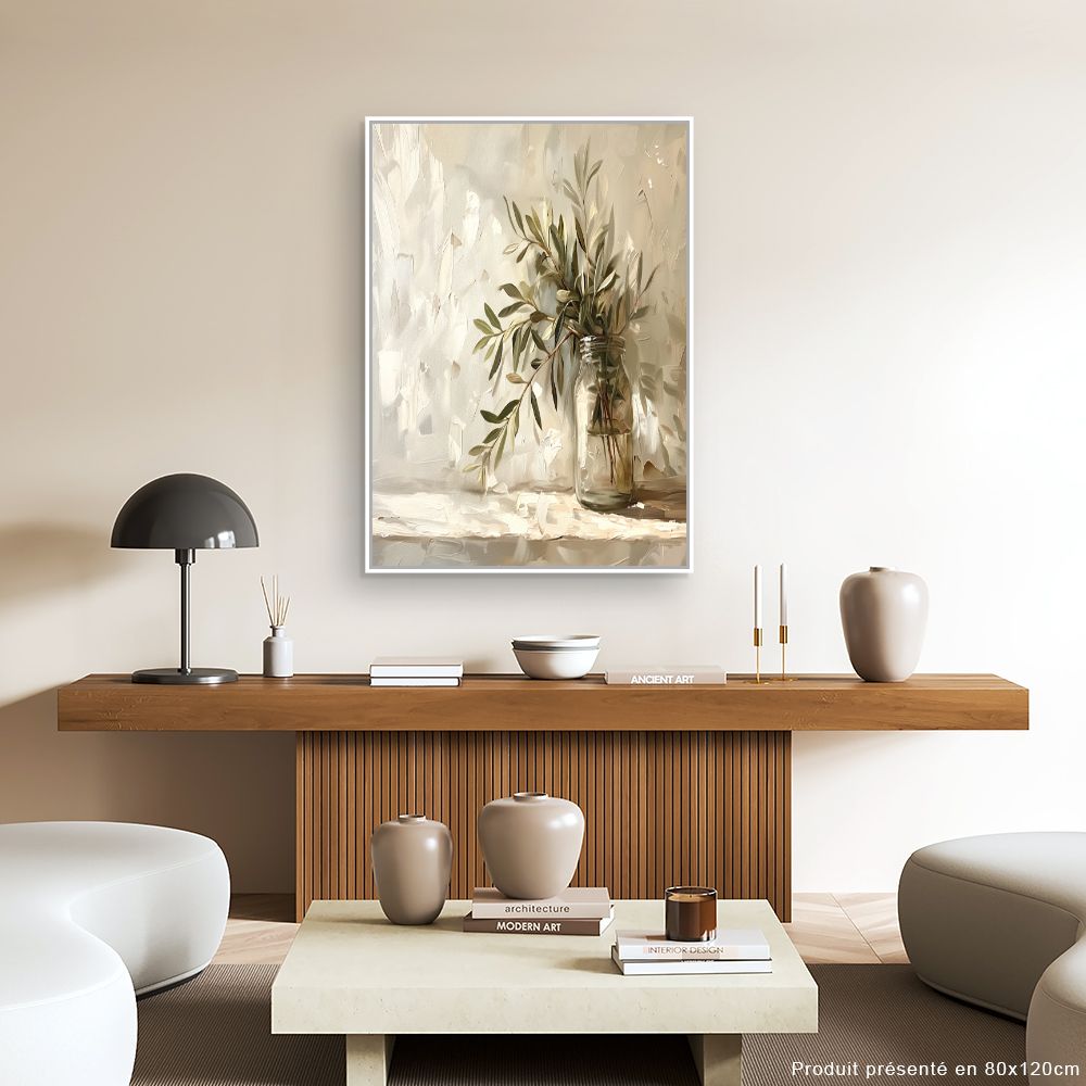 Toile "Nature morte élégante"