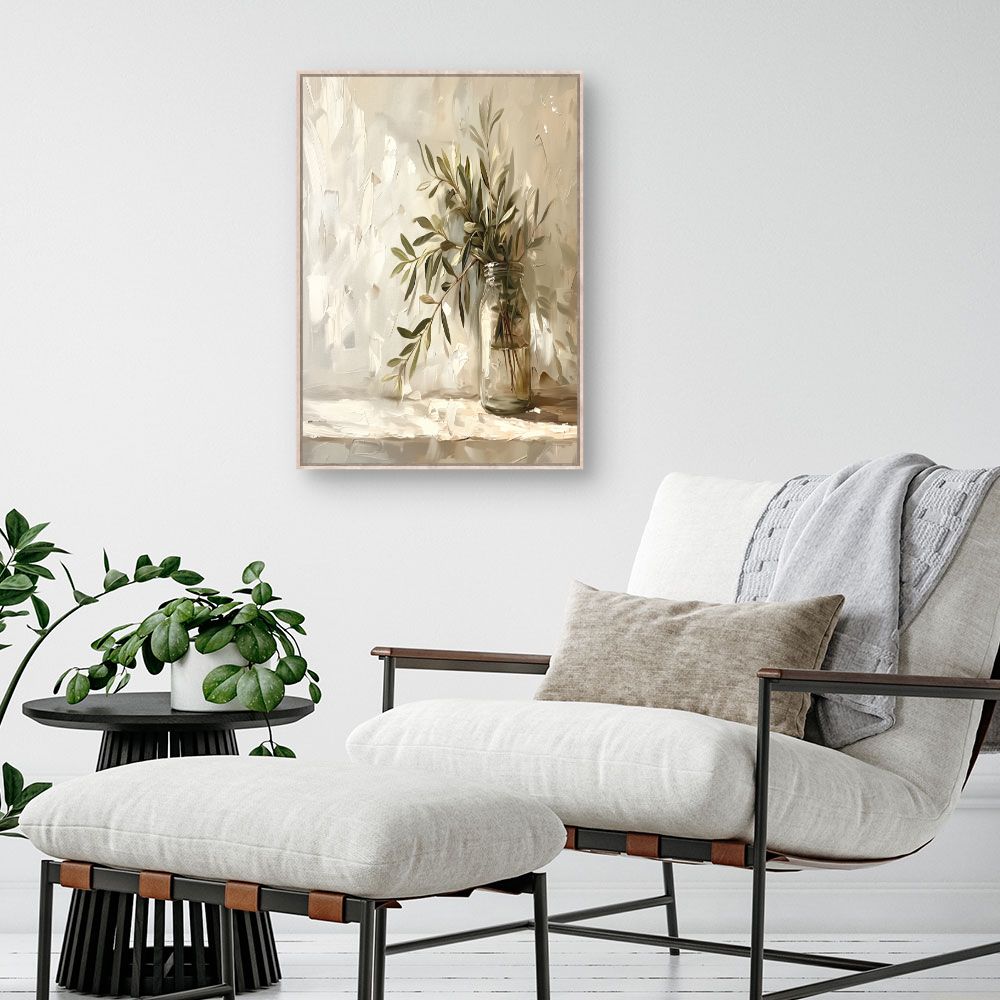 Toile "Nature morte élégante"