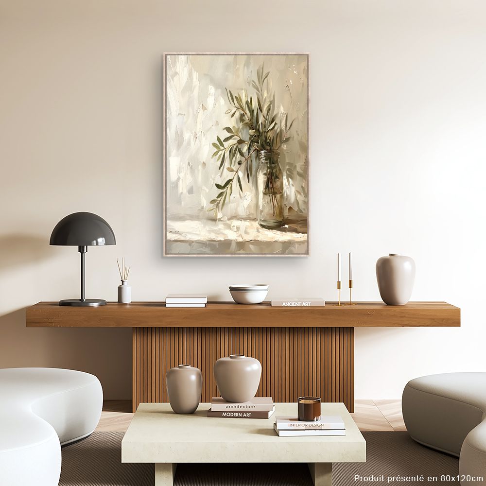 Toile "Nature morte élégante"