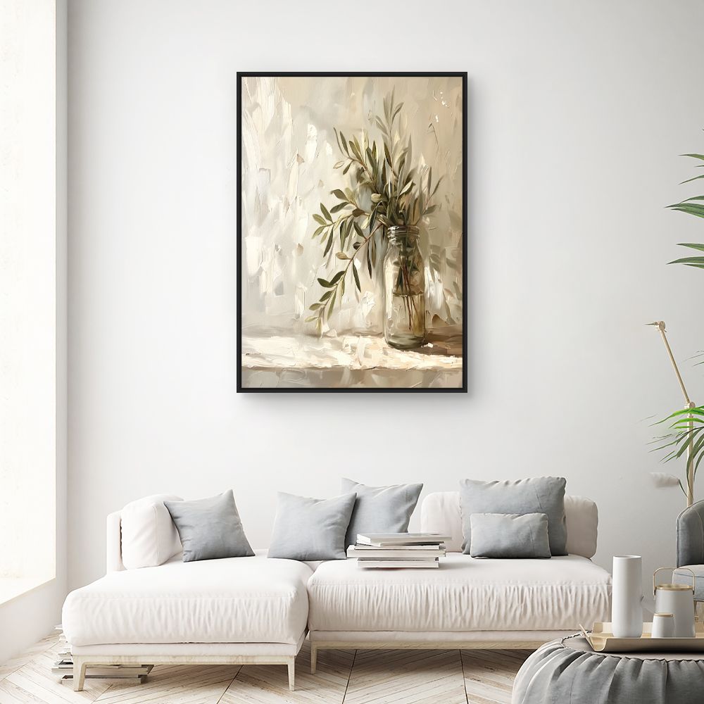 Toile "Nature morte élégante"