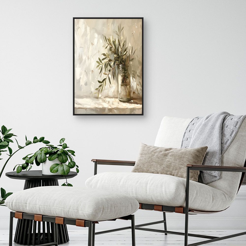 Toile "Nature morte élégante"