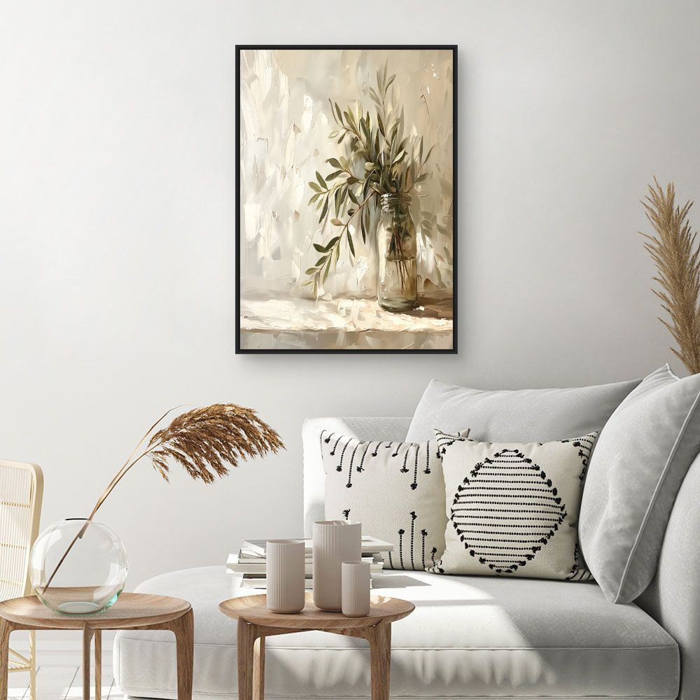 Toile "Nature morte élégante"