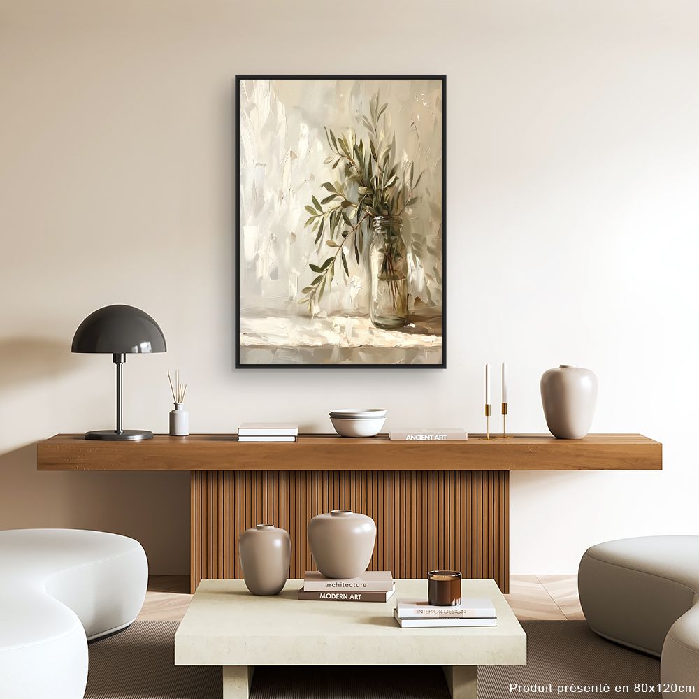 Toile "Nature morte élégante"