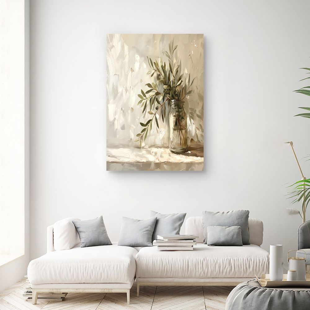 Toile "Nature morte élégante"