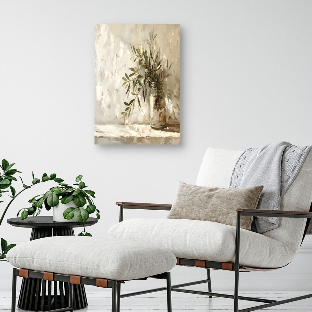 Toile "Nature morte élégante"