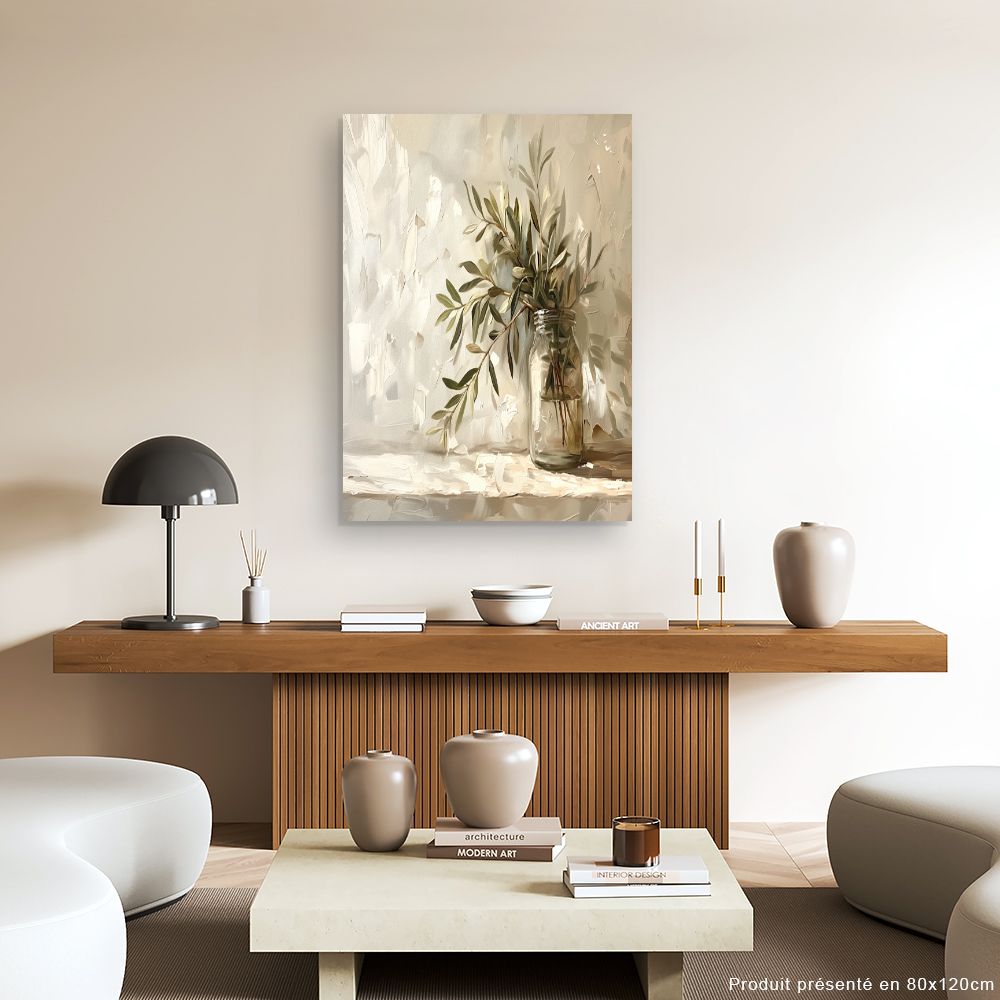 Toile "Nature morte élégante"