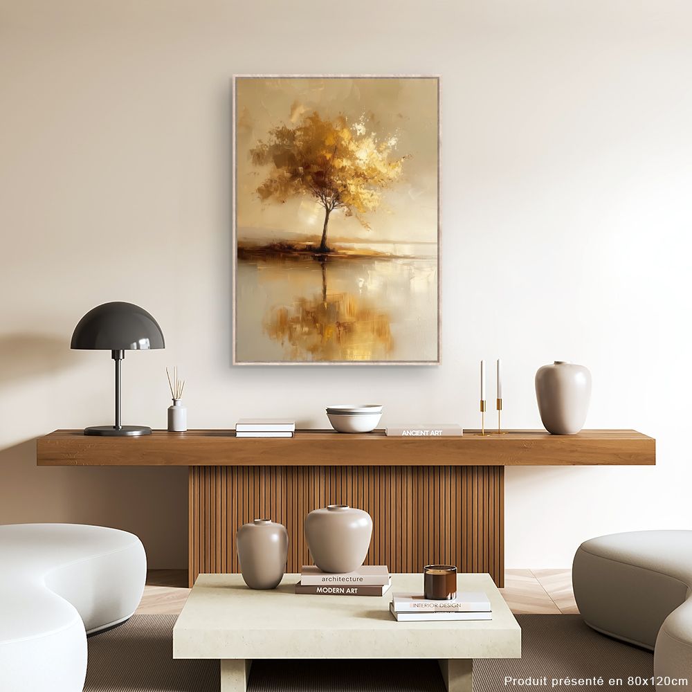 Schilderij "Gouden boom"