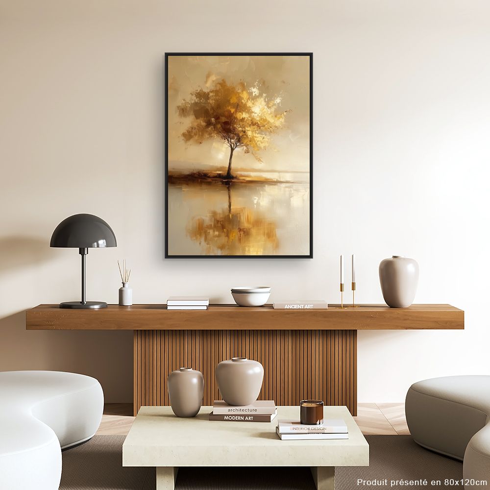 Schilderij "Gouden boom"