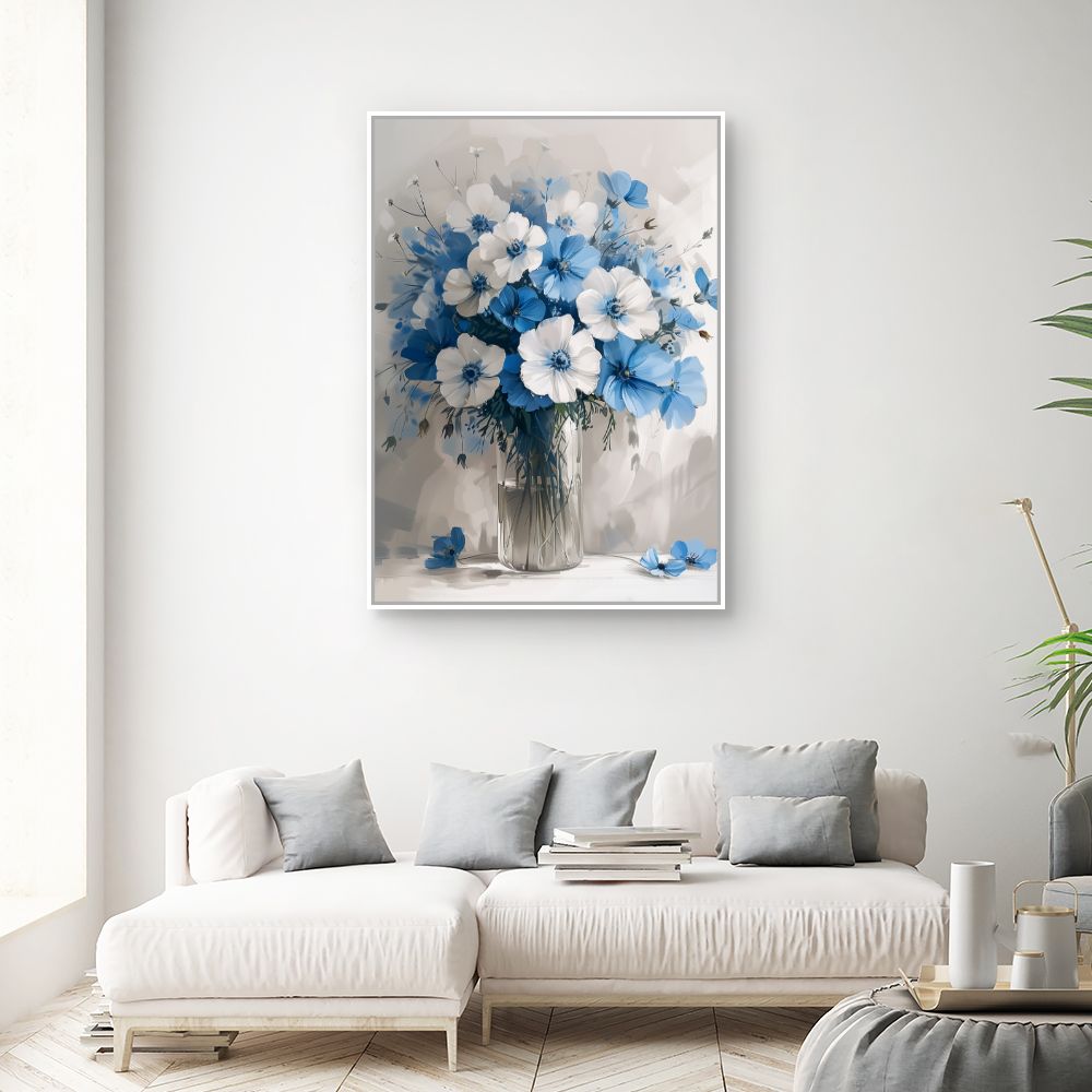 Toile "Bouquet floral élégant"