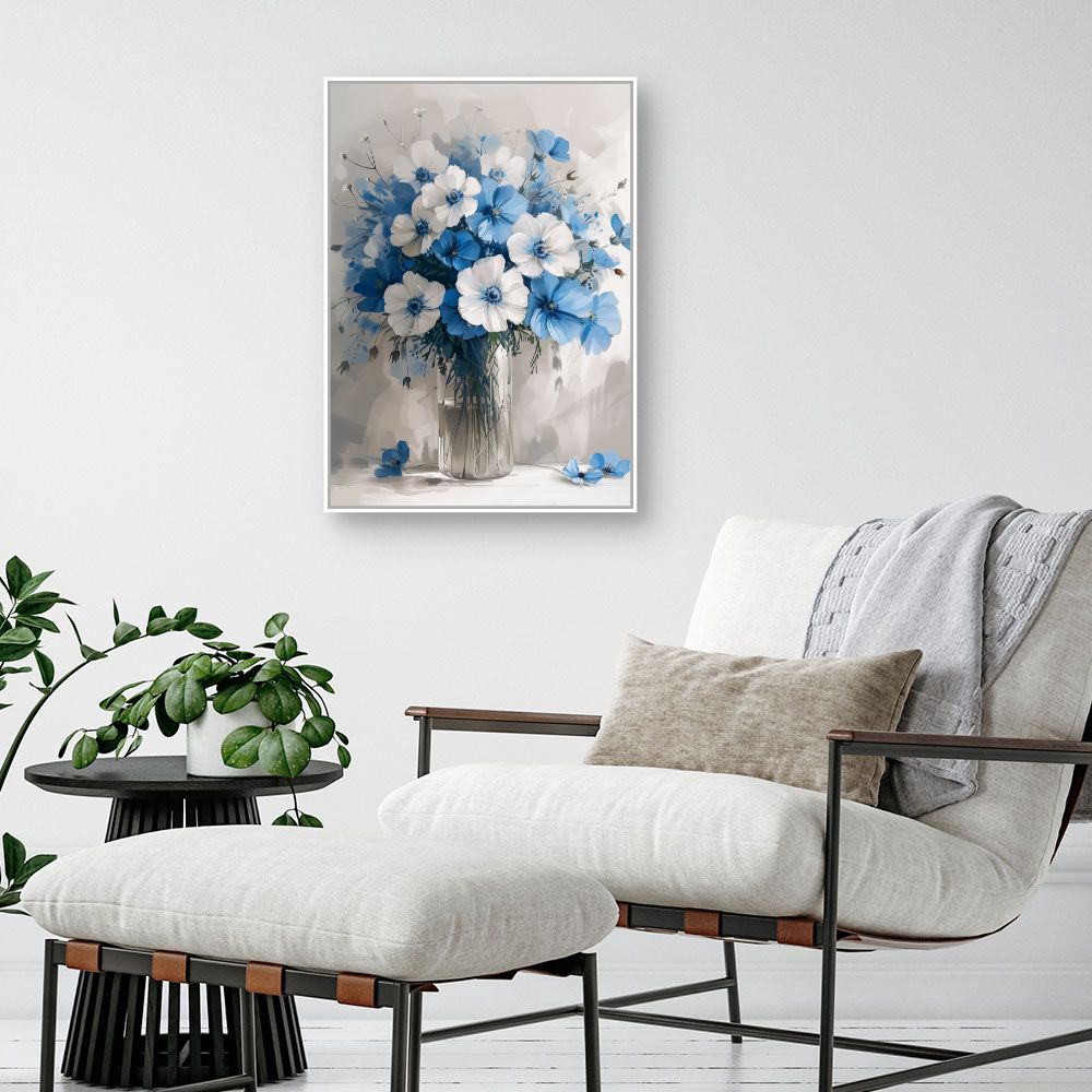 Toile "Bouquet floral élégant"