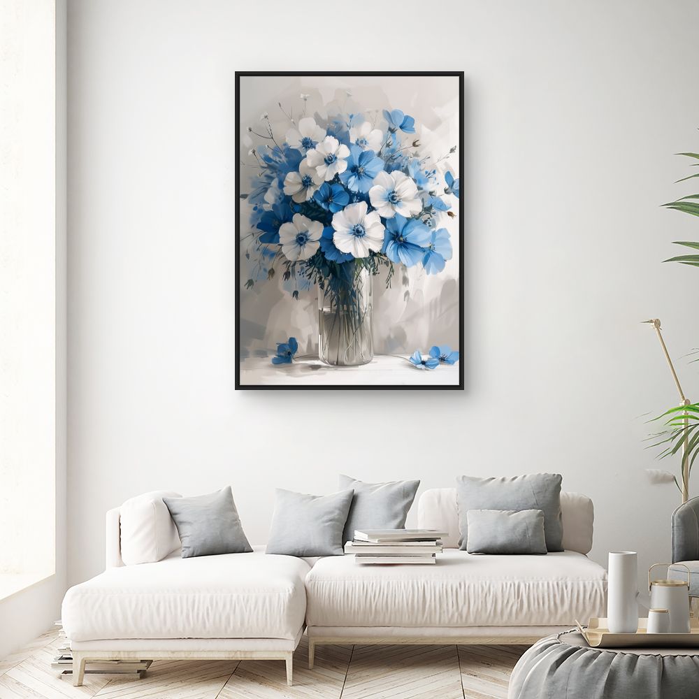 Toile "Bouquet floral élégant"