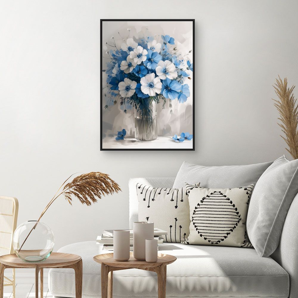 Toile "Bouquet floral élégant"