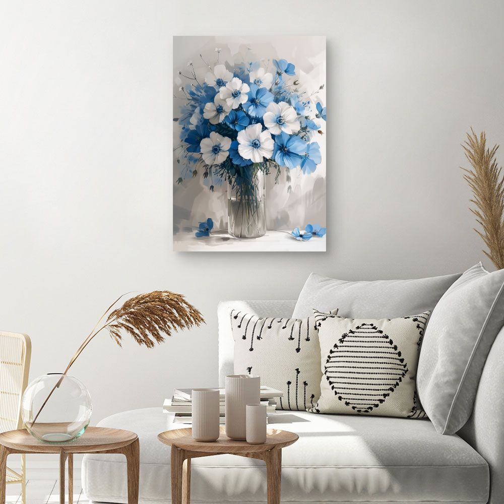 Toile "Bouquet floral élégant"