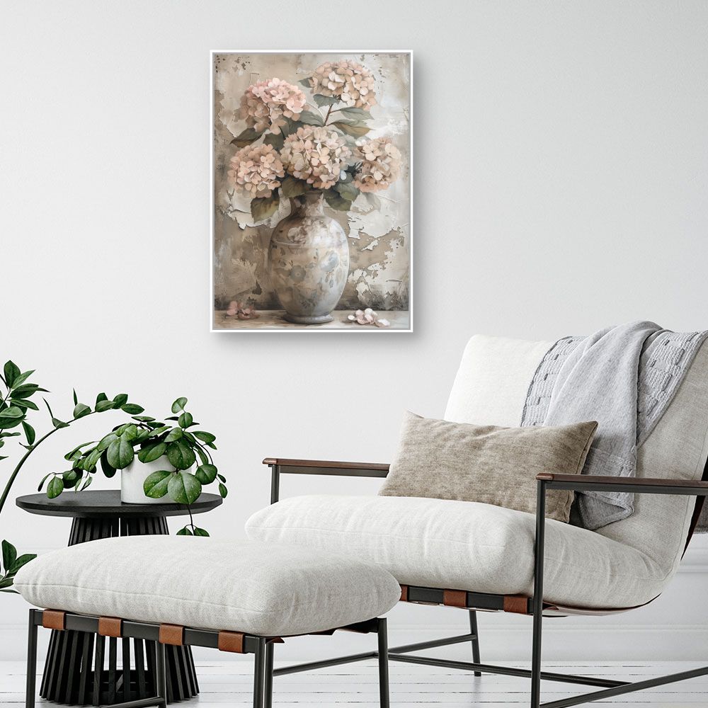 Toile "Fleurs élégantes"