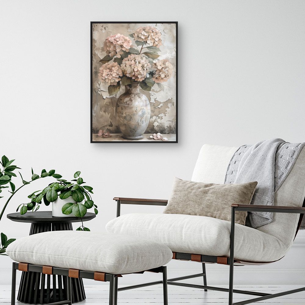 Toile "Fleurs élégantes"