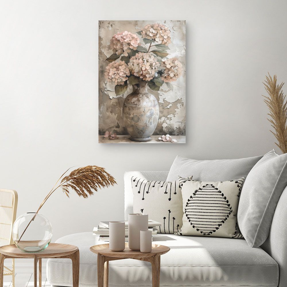 Toile "Fleurs élégantes"