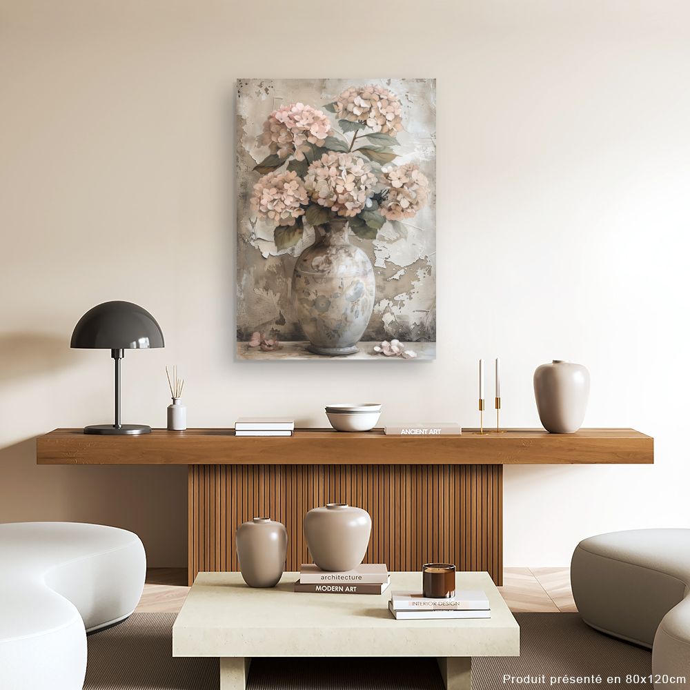 Toile "Fleurs élégantes"