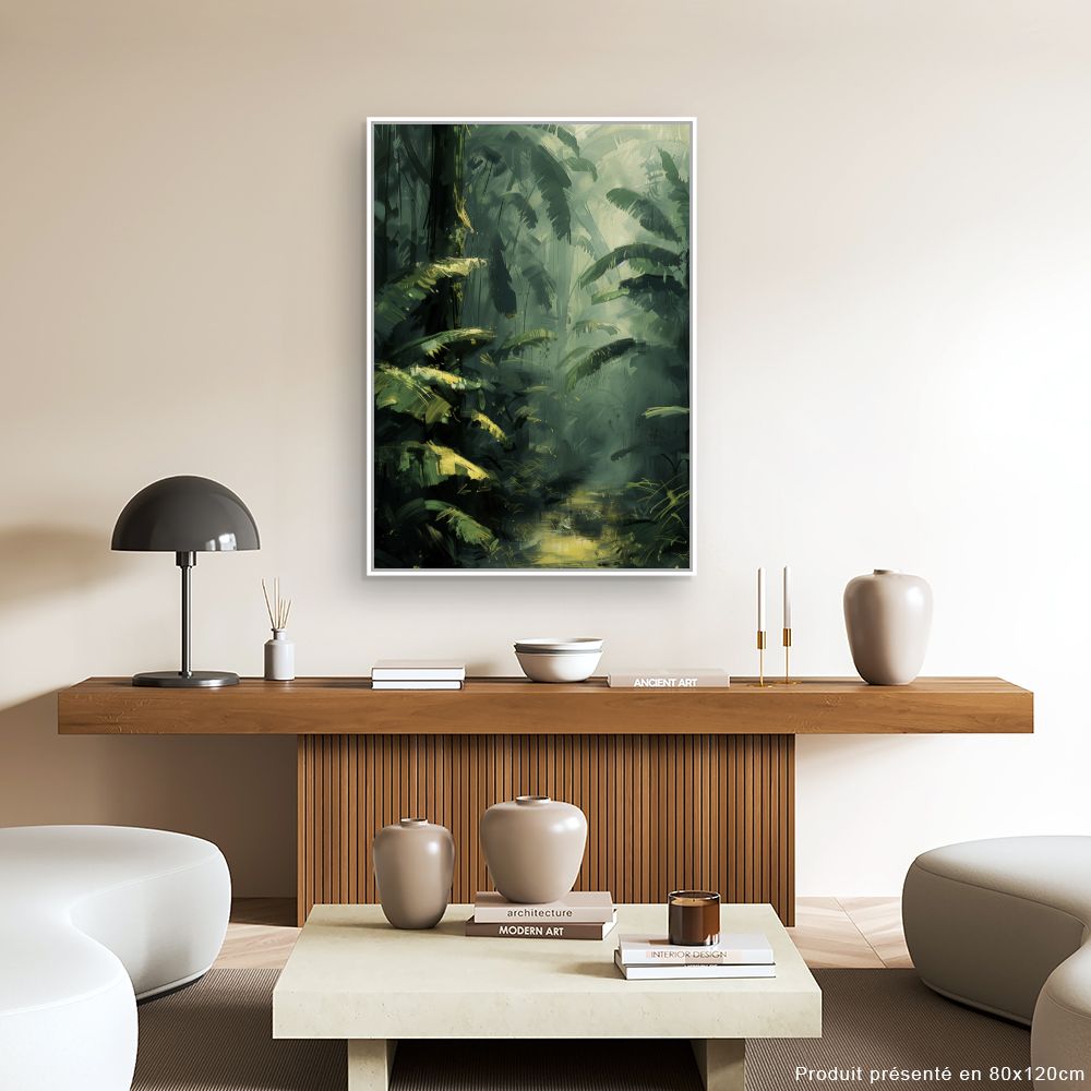 Toile "Jungle luxuriante"