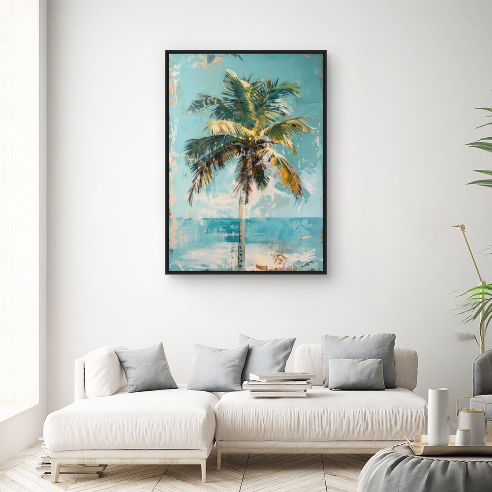 Toile "Palmier tropical"