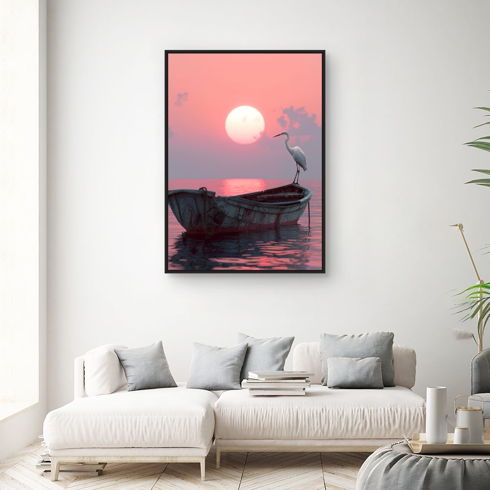 Schilderij "Serene schemering"