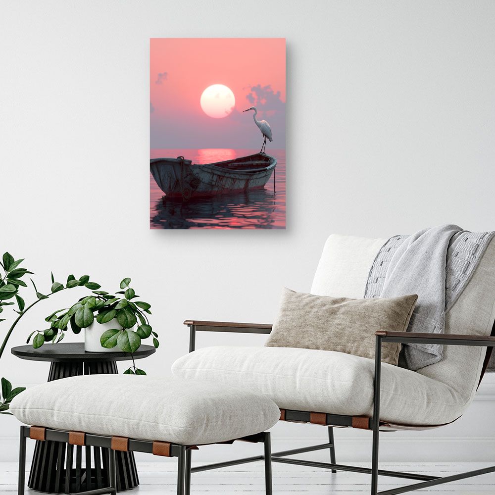 Schilderij "Serene schemering"