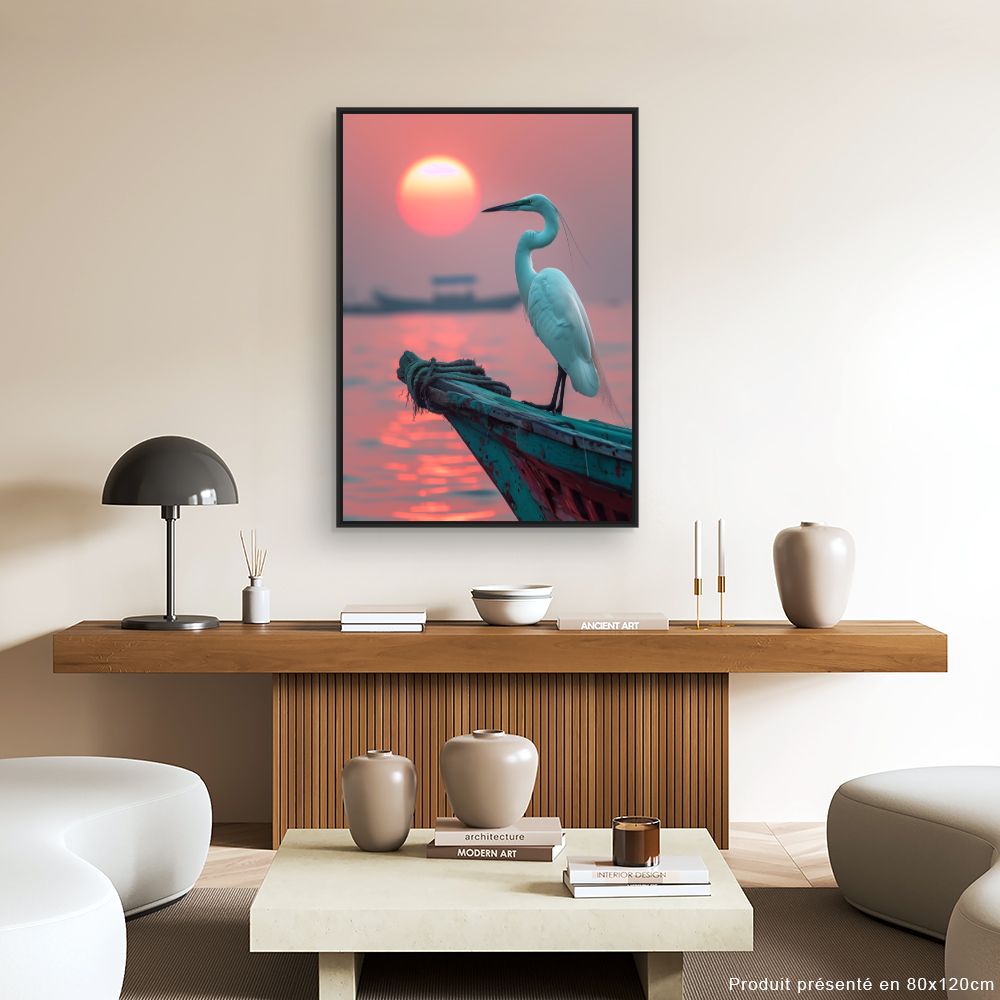 Toile "Crépuscule majestueux"