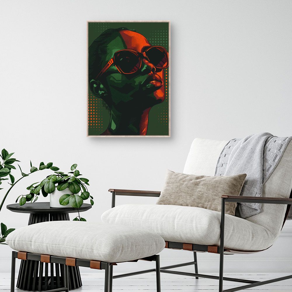 Toile "Portrait moderne"