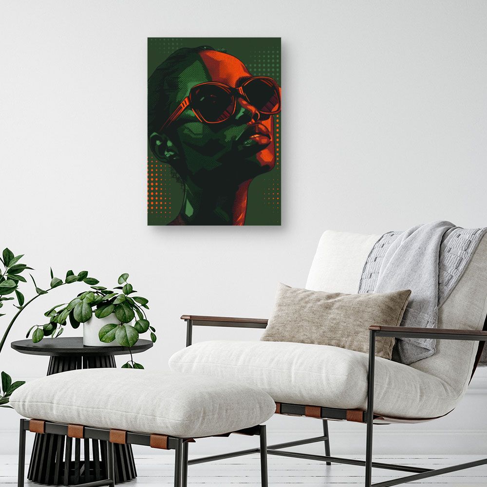 Toile "Portrait moderne"