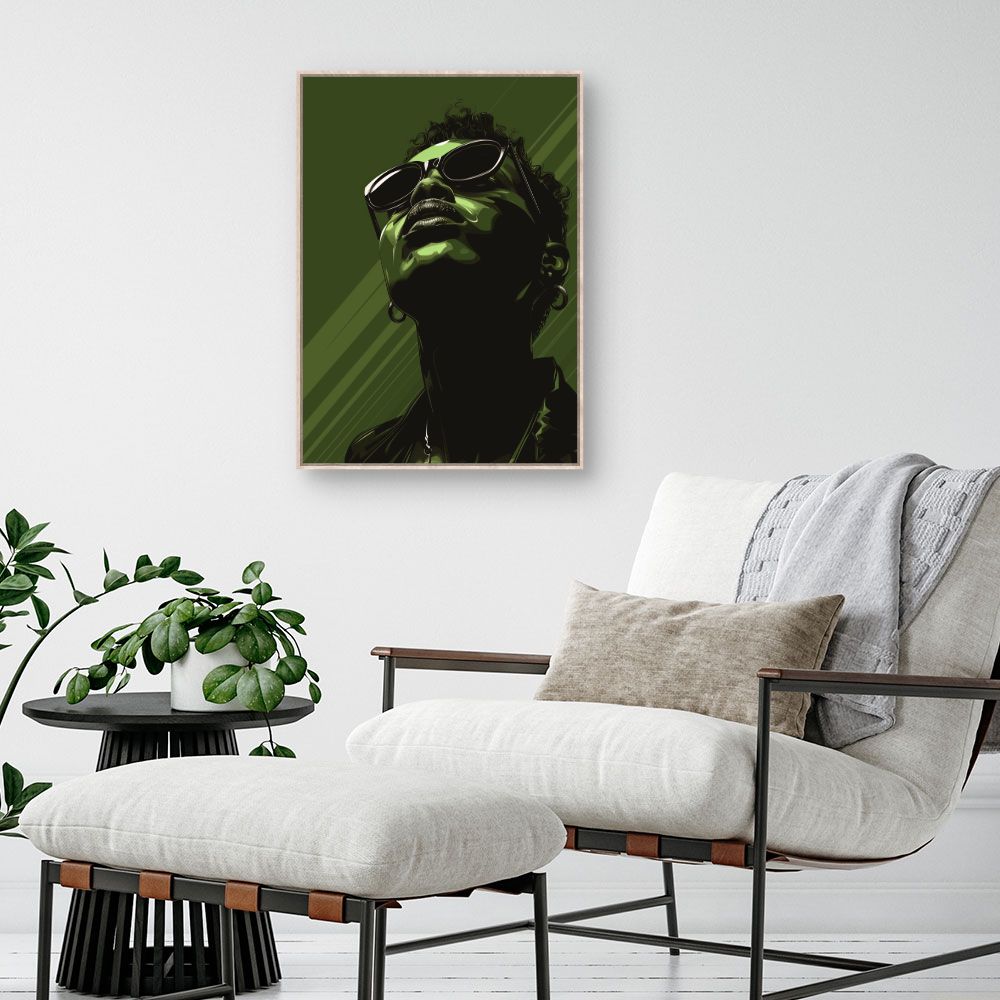 Toile "Portrait moderne"