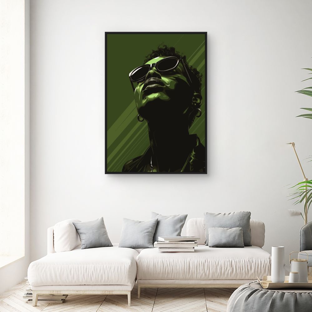 Toile "Portrait moderne"