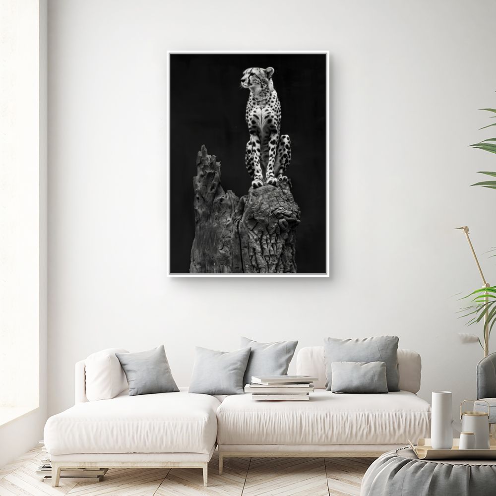Toile "Félin majestueux"