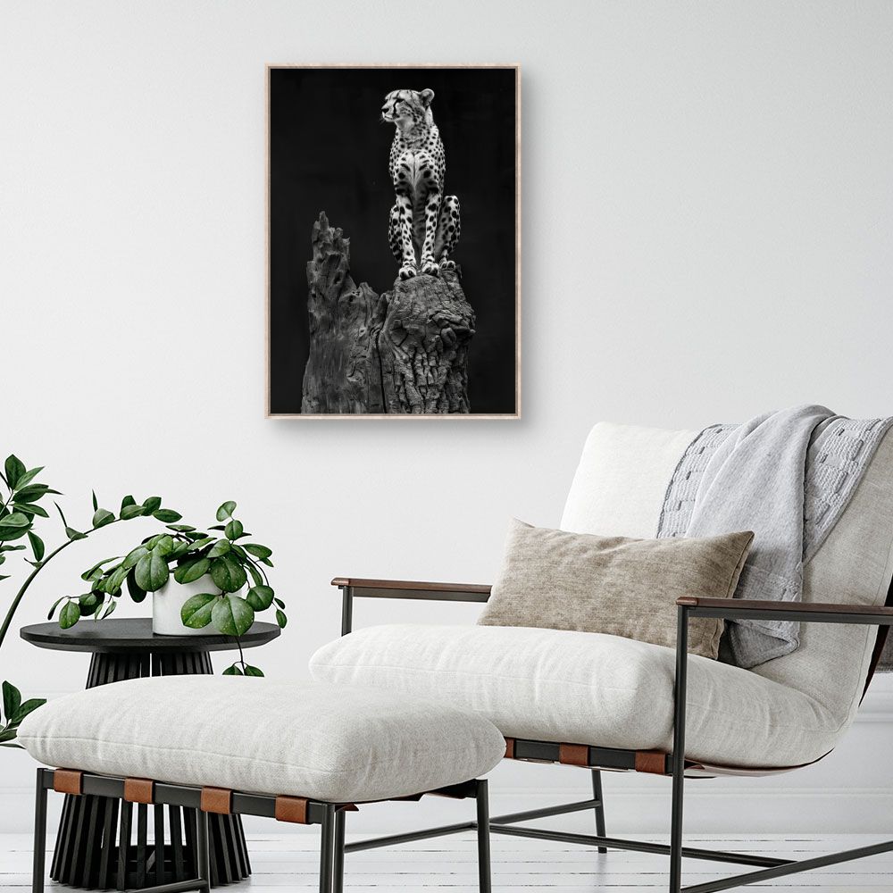Toile "Félin majestueux"