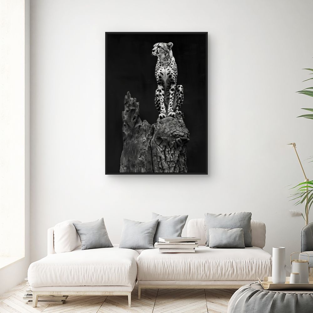Toile "Félin majestueux"
